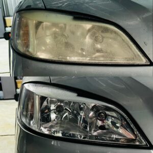 Opel Astra fényszóró polírozás2
