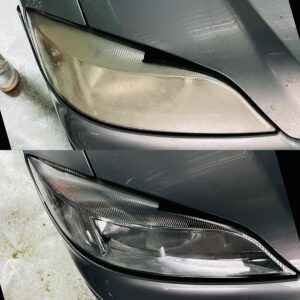 Opel Astra fényszóró polírozás3