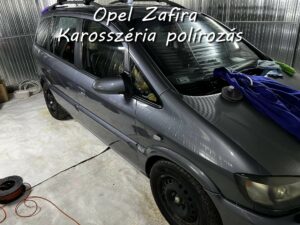 Opel Zafira karosszéria polírozás4