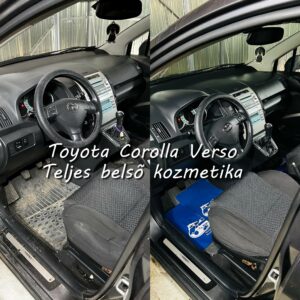 Toyota Corolla verso teljes belső